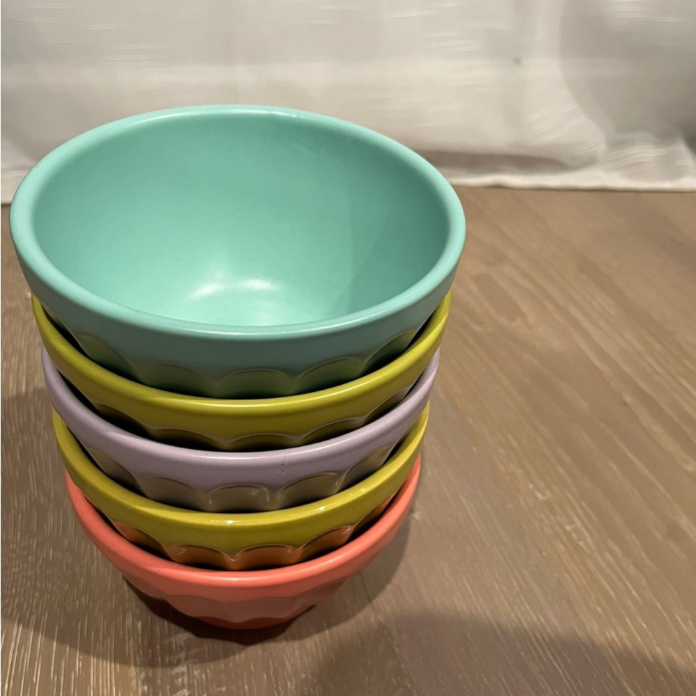 Used Amelie Latte Cereal Bowls Set of 5
